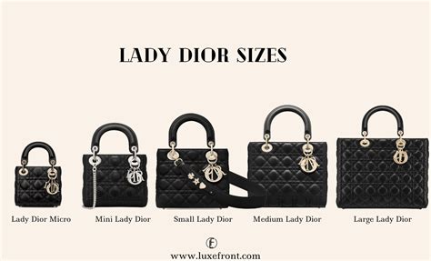 mini lady dior size in cm|Lady Dior bag price list.